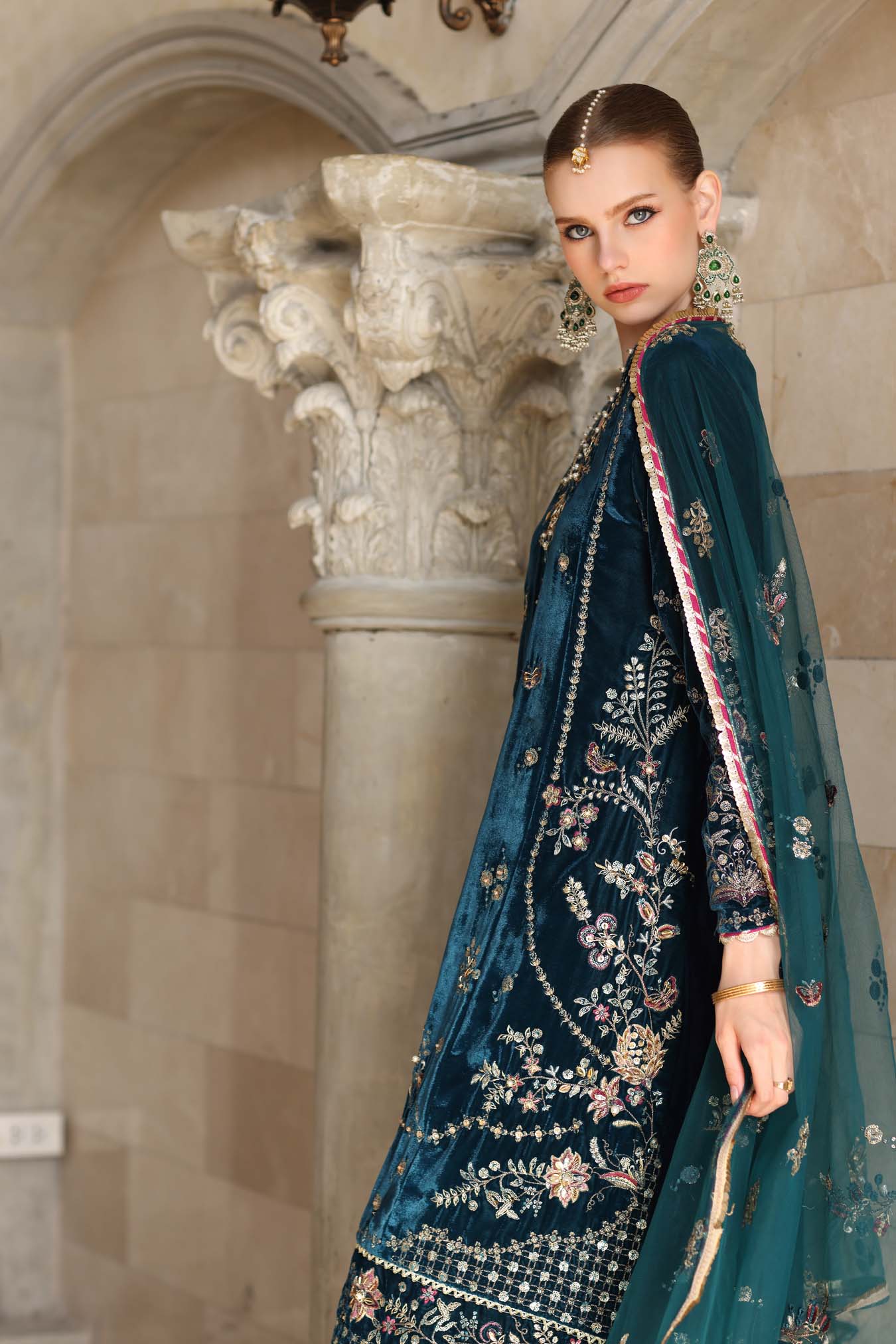 Andaleeb | HANDCRAFTED VELVET '25 | NOOR BY SADIA ASAD