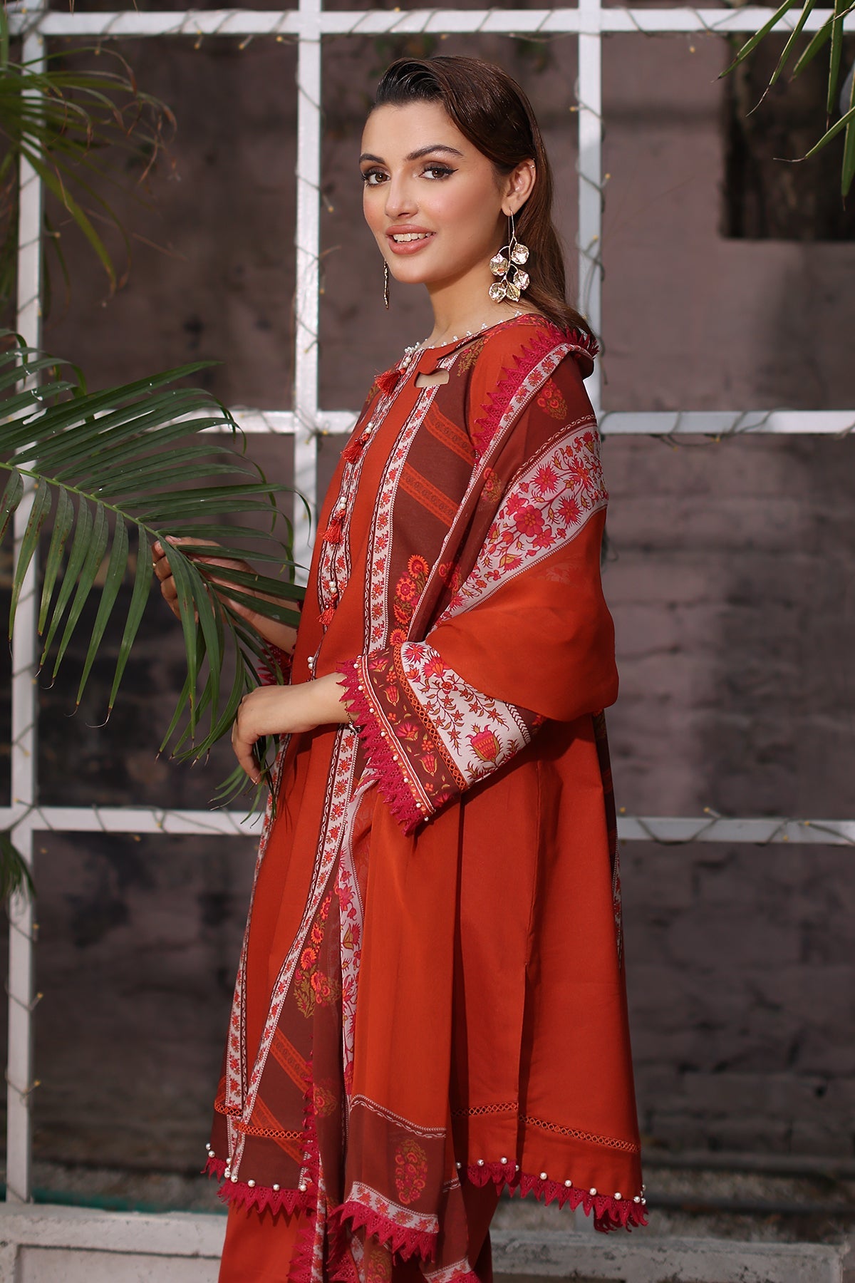3-PC Unstitched Printed Lawn CP6-09 | C-PRINT VOL-01-2026 | CHARIZMA
