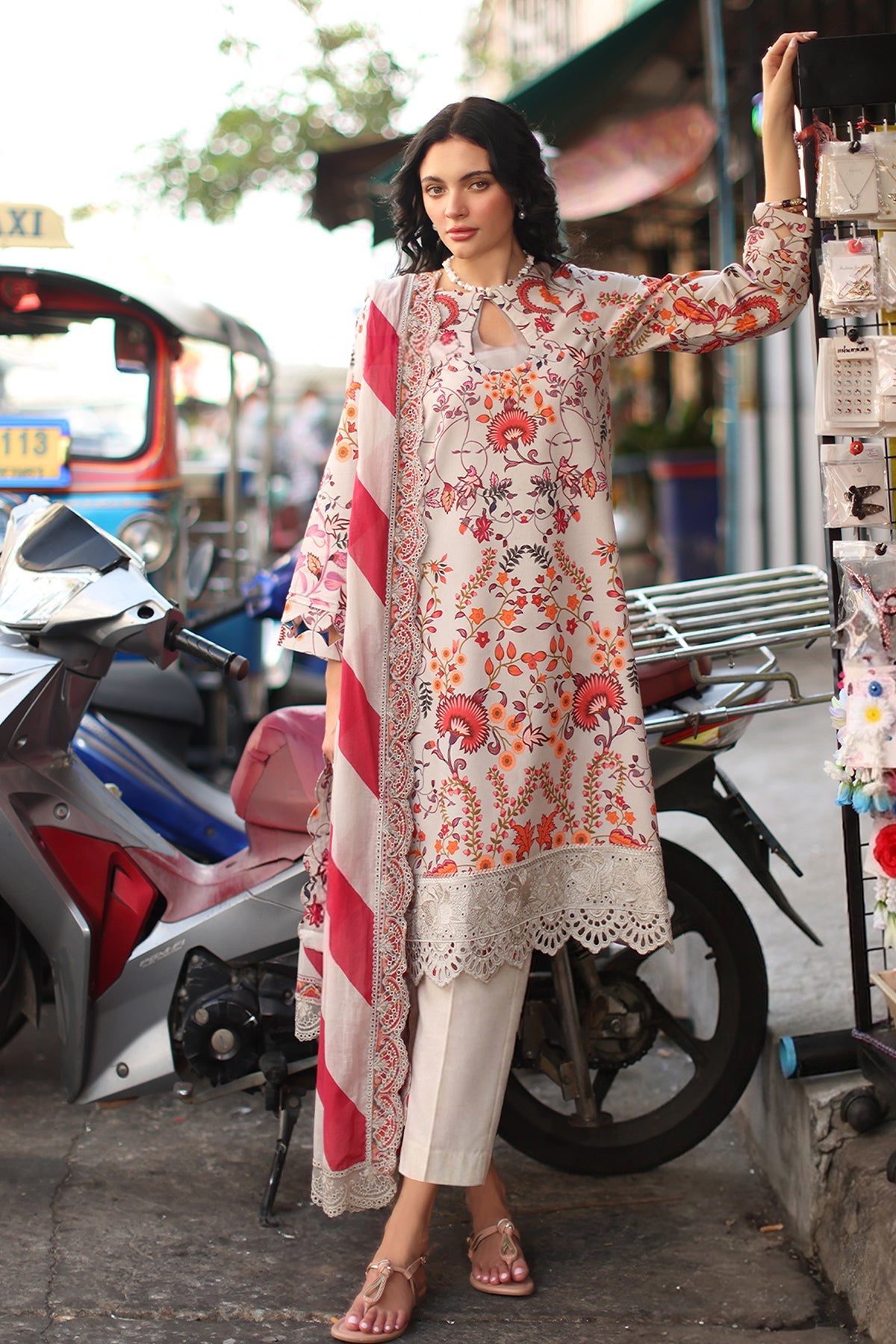 3-PC Unstitched Lawn Collection CS6-01 | SIGNATURE LAWN COLLECTION 2026 | CHARIZMA