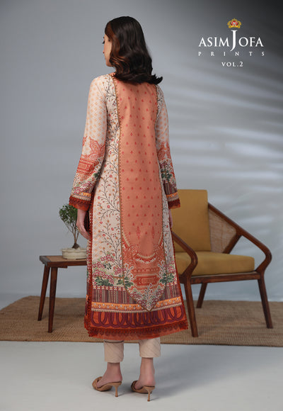 AJBP-53 (2-PCS) || BASIC PRINTS VOL 2 || ASIM JOFA in UK USA UAE online kapraye.com