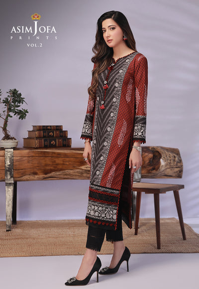 AJBP-58 (1-PC) || BASIC PRINTS VOL 2 || ASIM JOFA in UK USA UAE online kapraye.com