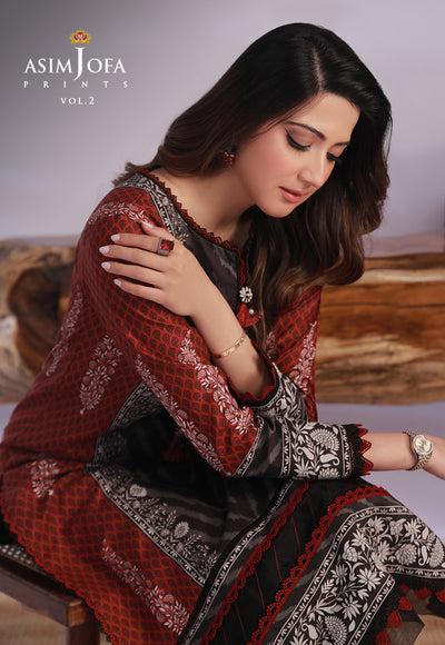 AJBP-58 (1-PC) || BASIC PRINTS VOL 2 || ASIM JOFA in UK USA UAE online kapraye.com