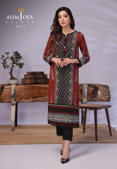 AJBP-58 (1-PC) || BASIC PRINTS VOL 2 || ASIM JOFA in UK USA UAE online kapraye.com