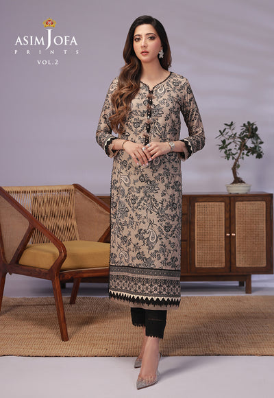 AJBP-59 (1-PC) || BASIC PRINTS VOL 2 || ASIM JOFA in UK USA UAE online kapraye.com