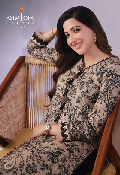 AJBP-59 (1-PC) || BASIC PRINTS VOL 2 || ASIM JOFA in UK USA UAE online kapraye.com