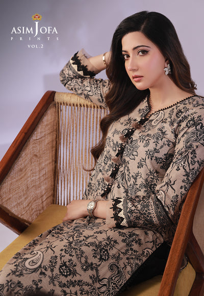 AJBP-59 (1-PC) || BASIC PRINTS VOL 2 || ASIM JOFA in UK USA UAE online kapraye.com