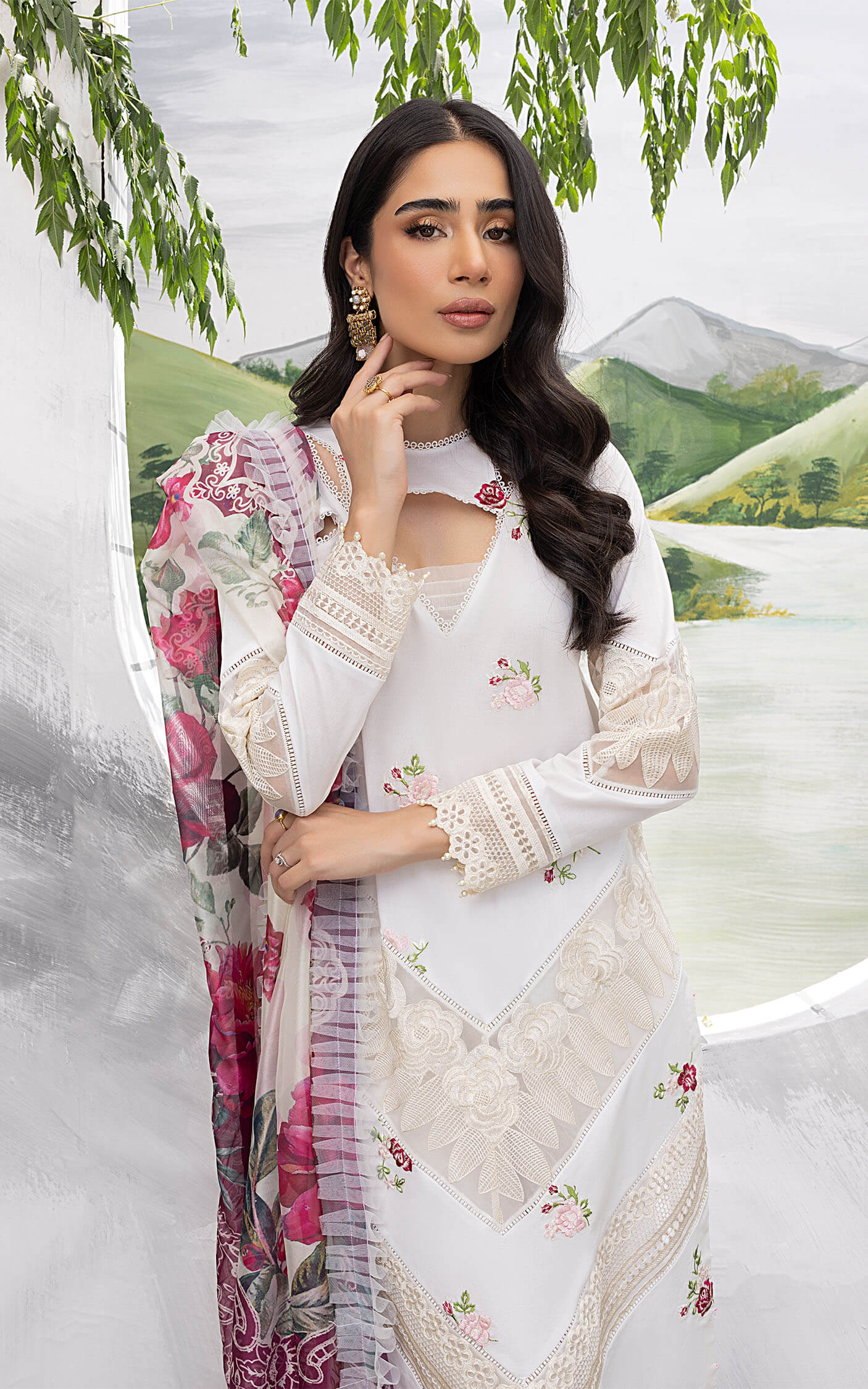 WHITE LILY (ALV-02) || ALEYNA SUMMER VOL.2 || Asifa & Nabeel in UK USA UAE online kapraye.com