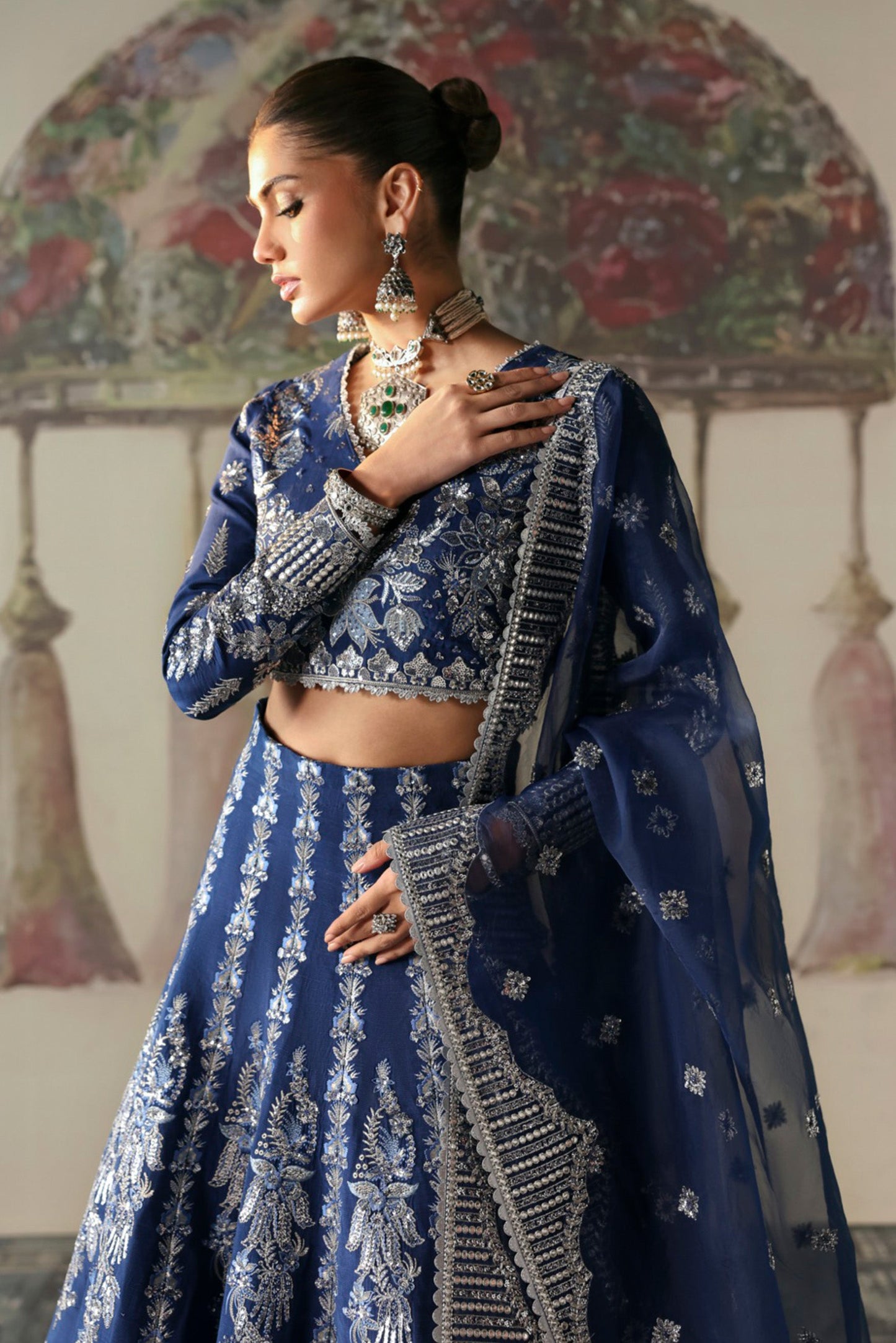 Nazli | DIVANI SILK EDIT '25 | AFROZEH in UK USA UAE online kapraye.com