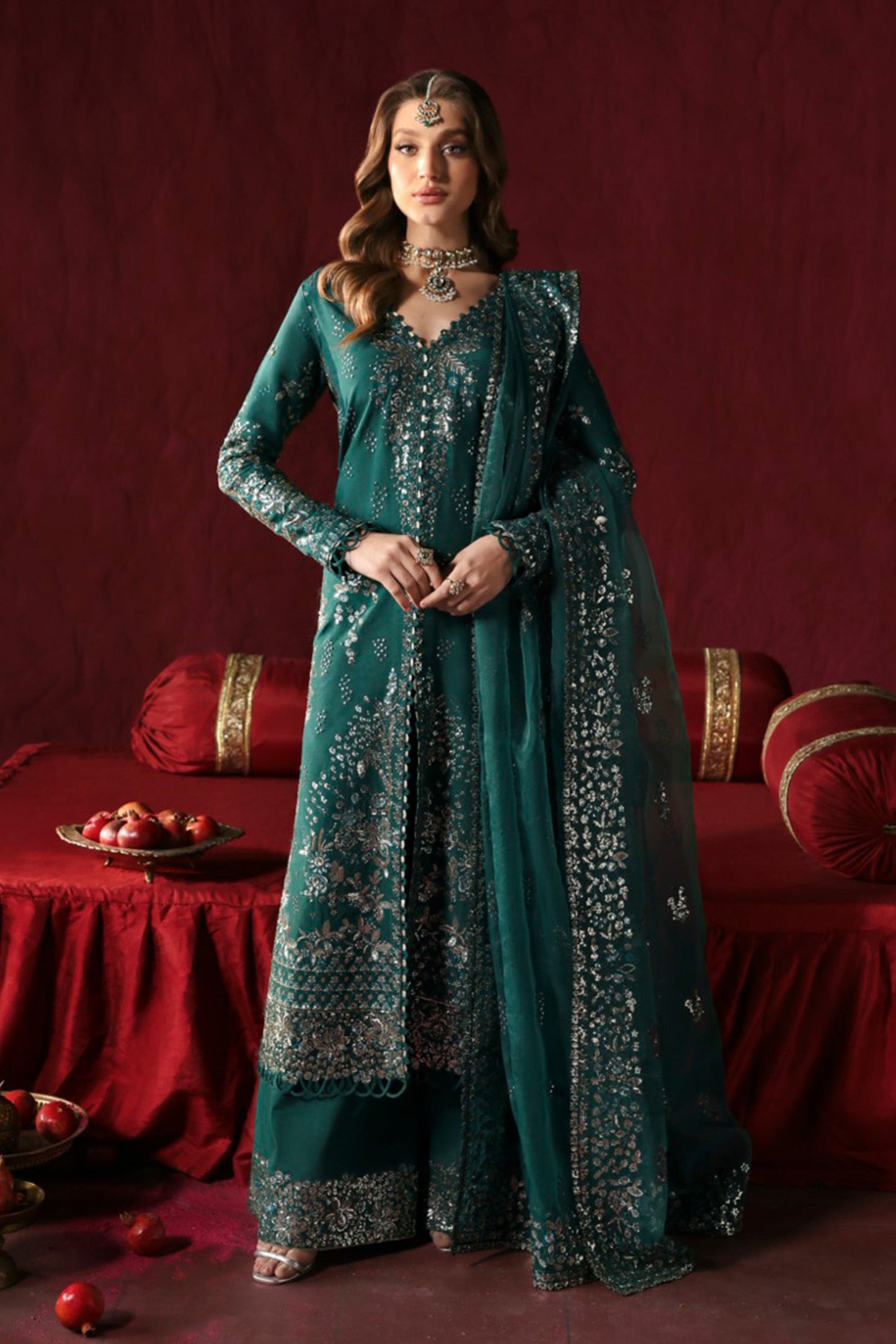 Shahnisa | DIVANI SILK EDIT '25 | AFROZEH in UK USA UAE online kapraye.com