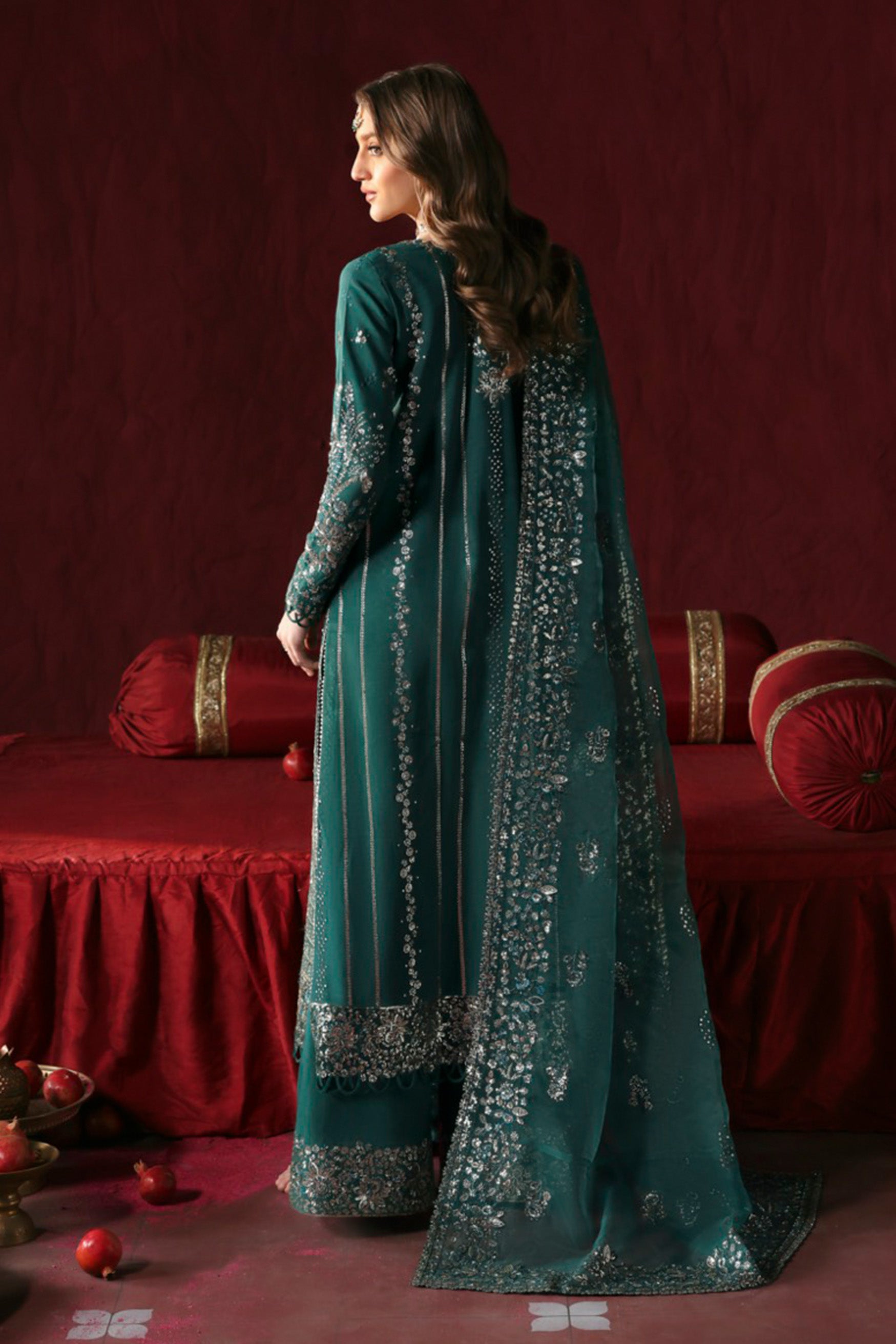 Shahnisa | DIVANI SILK EDIT '25 | AFROZEH in UK USA UAE online kapraye.com