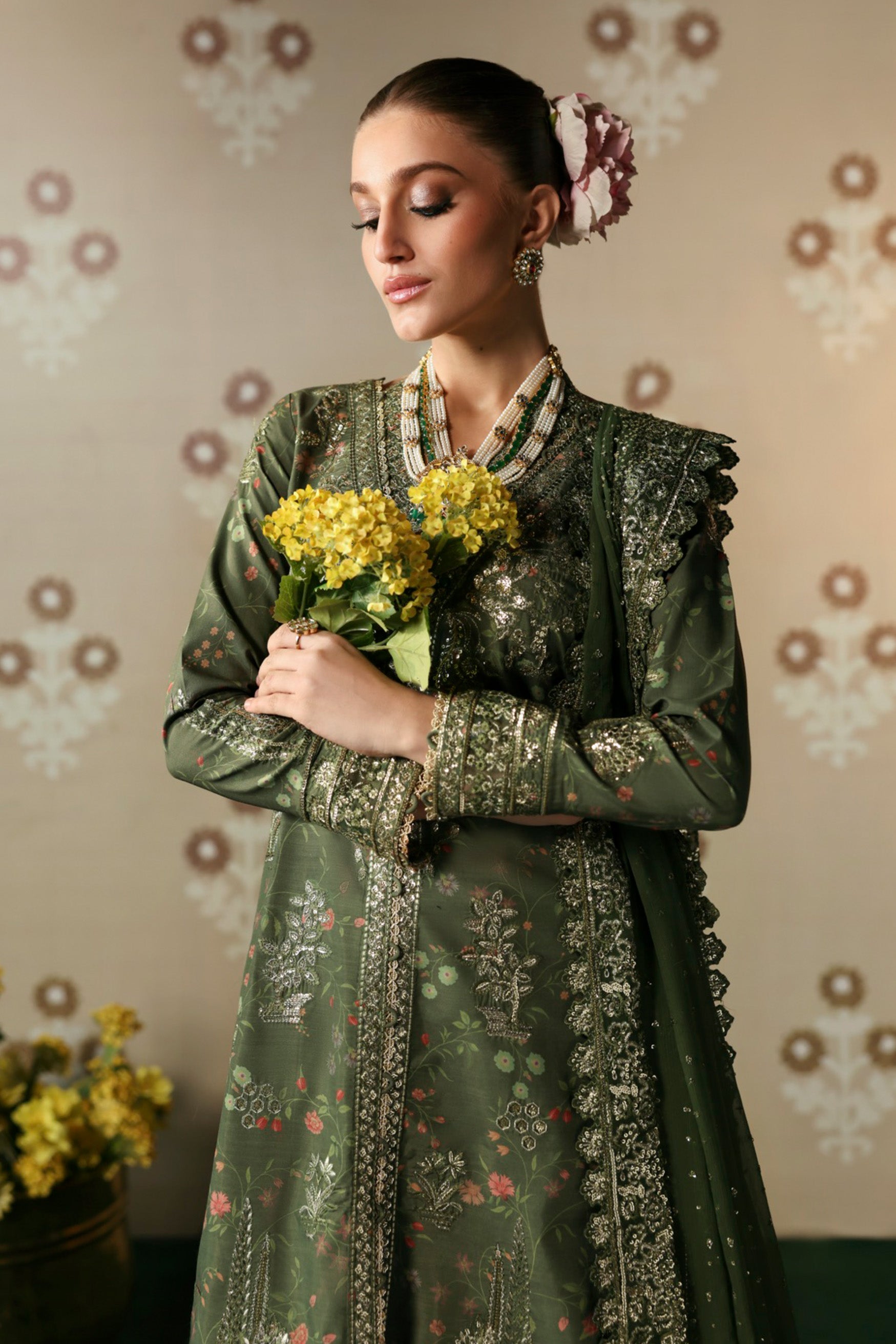 Zeba | DIVANI SILK EDIT '25 | AFROZEH in UK USA UAE online kapraye.com