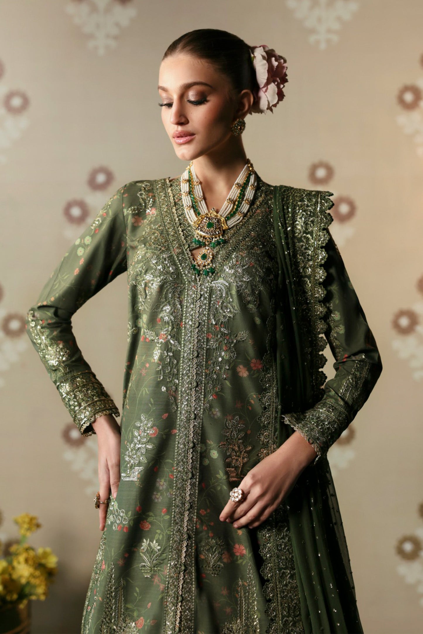 Zeba | DIVANI SILK EDIT '25 | AFROZEH in UK USA UAE online kapraye.com