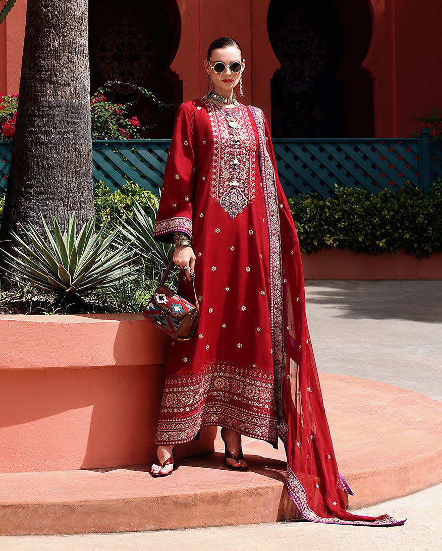 Agatha | NUVERA UNSTITCHED RAW SILK | MUSHQ