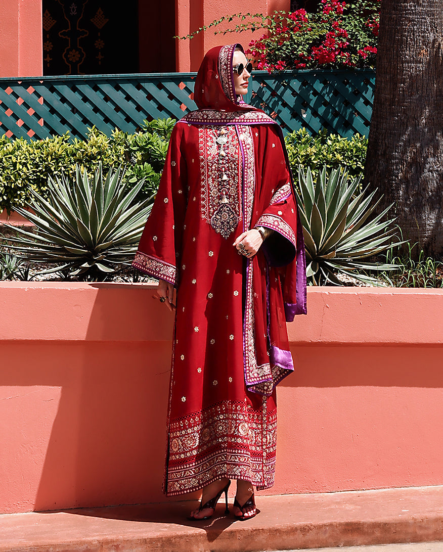 Agatha | NUVERA UNSTITCHED RAW SILK | MUSHQ