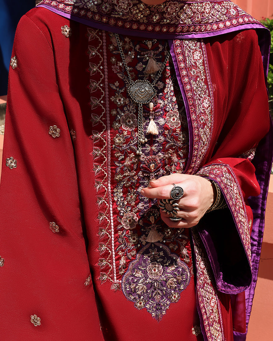 Agatha | NUVERA UNSTITCHED RAW SILK | MUSHQ