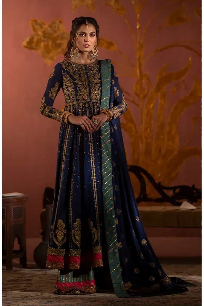 SHIZAL - MW24-615 | LUXURY FORMALS | MARYUM N MARIA in UK USA UAE online kapraye.com