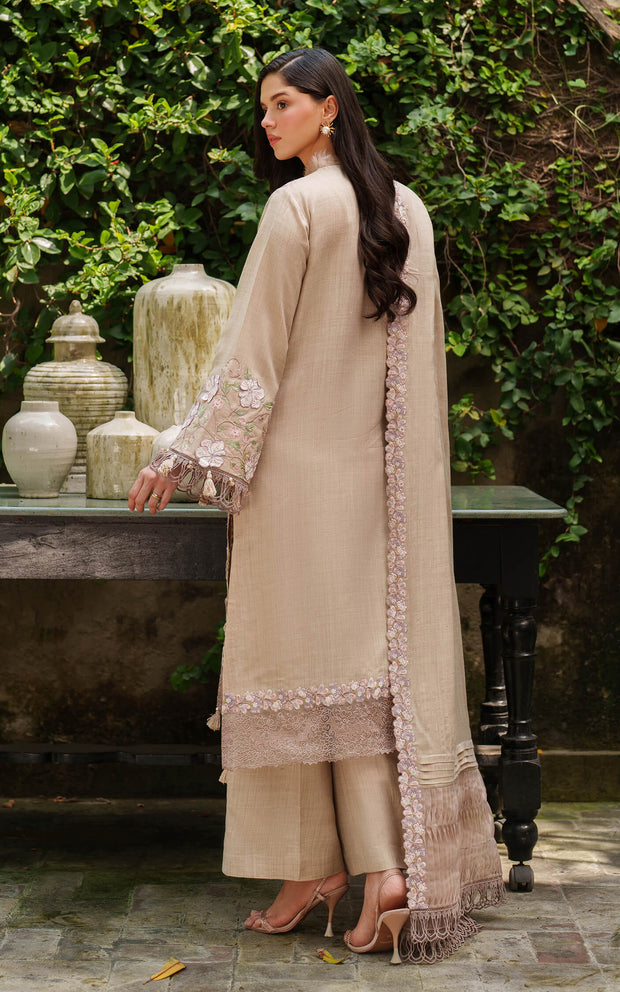 Blanc LWC25-03 | PASHMINA LUXE | ASIFA N NABEEL