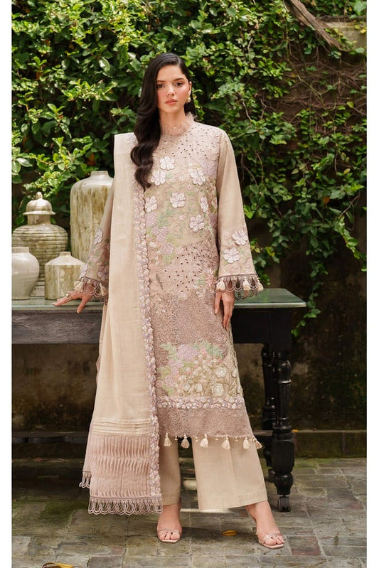 Blanc LWC25-03 | PASHMINA LUXE | ASIFA N NABEEL