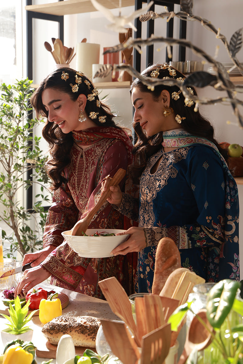 Onyxa | DELIA UNSTITCHED LAWN | GULAAL