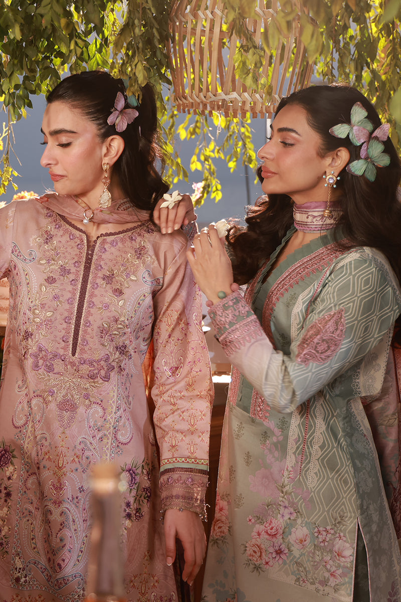 Ayla | DELIA UNSTITCHED LAWN | GULAAL