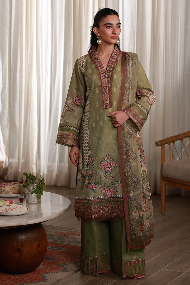 Alma | DELIA UNSTITCHED LAWN | GULAAL
