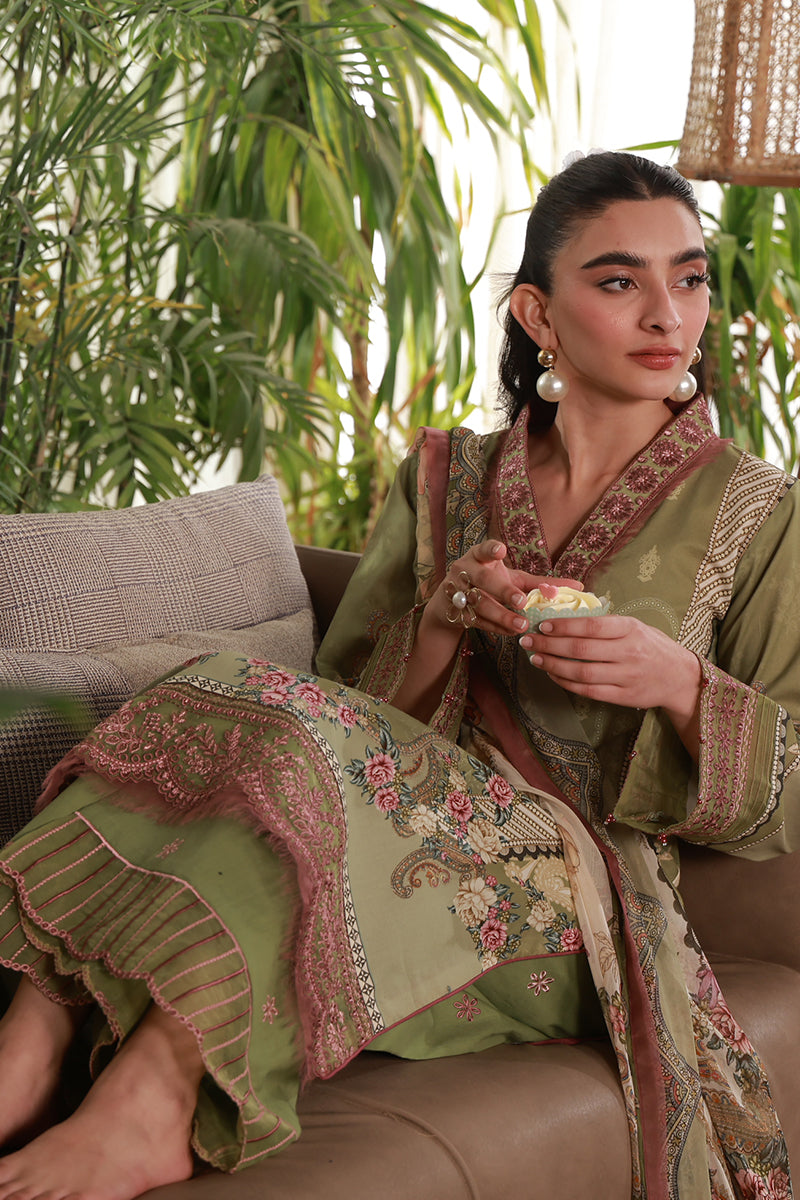 Alma | DELIA UNSTITCHED LAWN | GULAAL