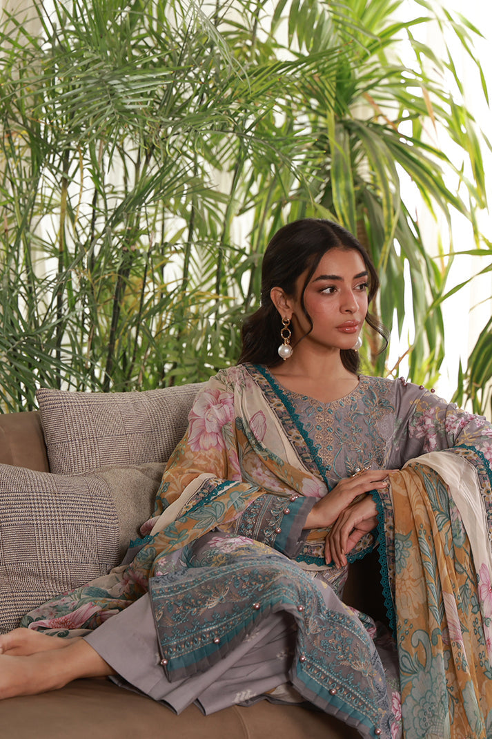 Orra | DELIA UNSTITCHED LAWN | GULAAL