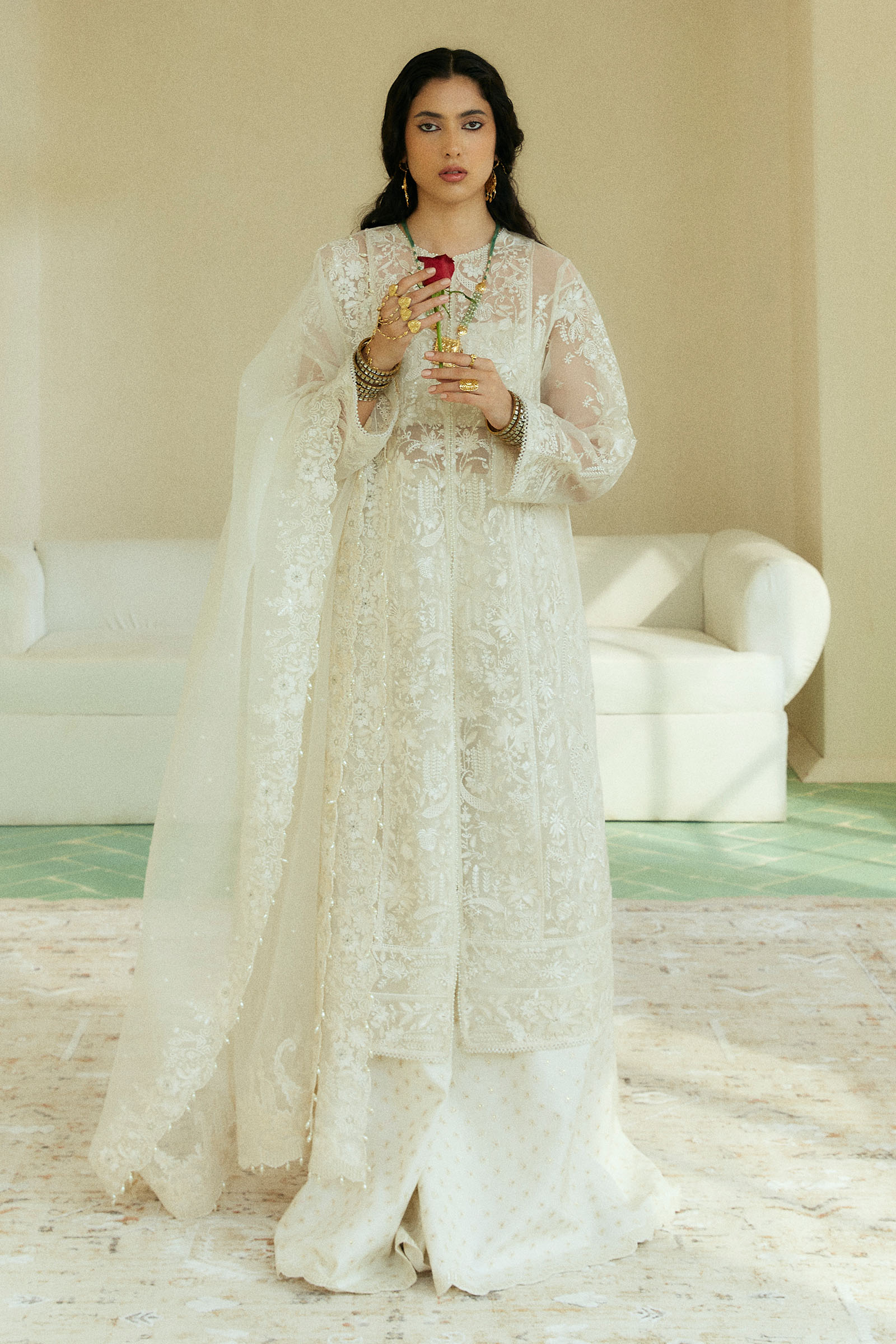 VIE-D2 | Lovent Wedding Unstitched 2025 | Zara Shahjahan in UK USA UAE online kapraye.com