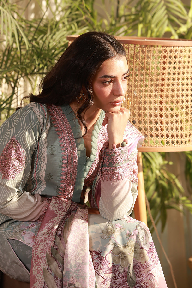 Elys | DELIA UNSTITCHED LAWN | GULAAL