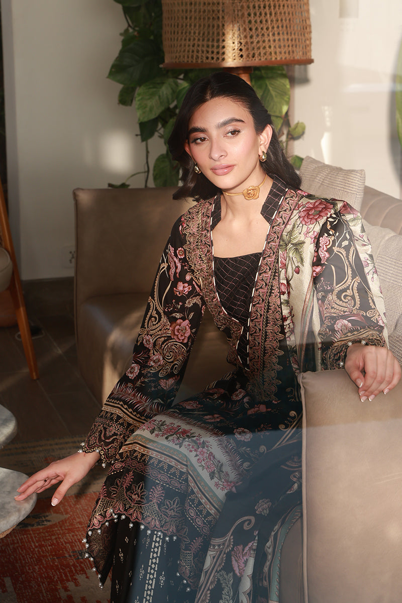 Soleil | DELIA UNSTITCHED LAWN | GULAAL