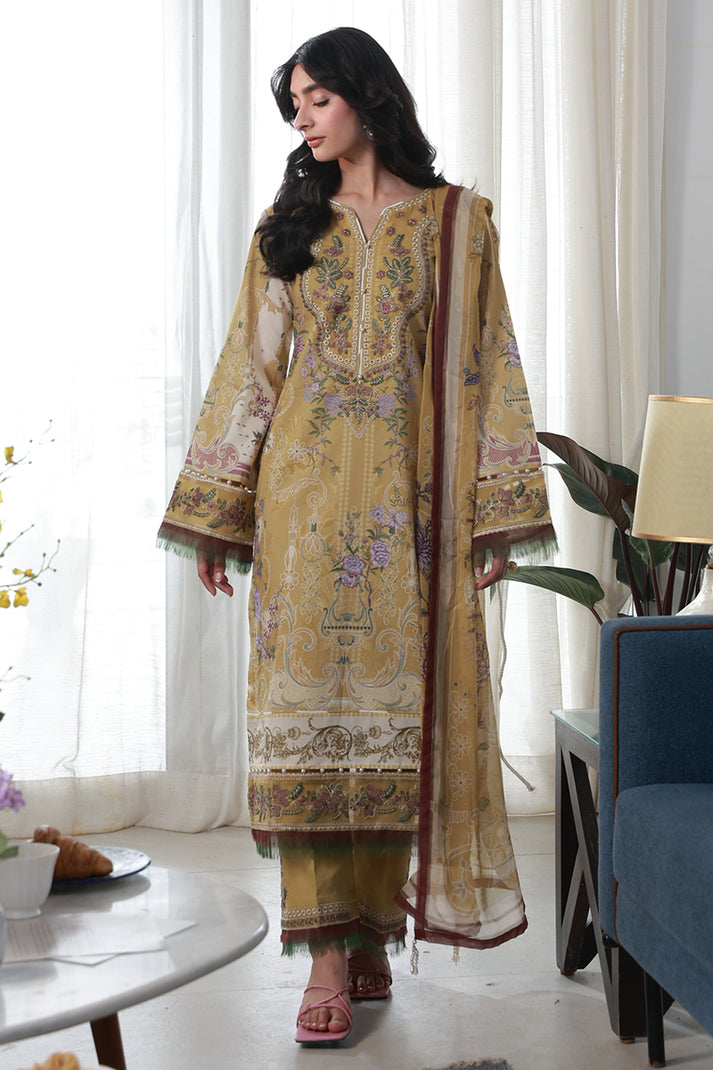 Esme | DELIA UNSTITCHED LAWN | GULAAL
