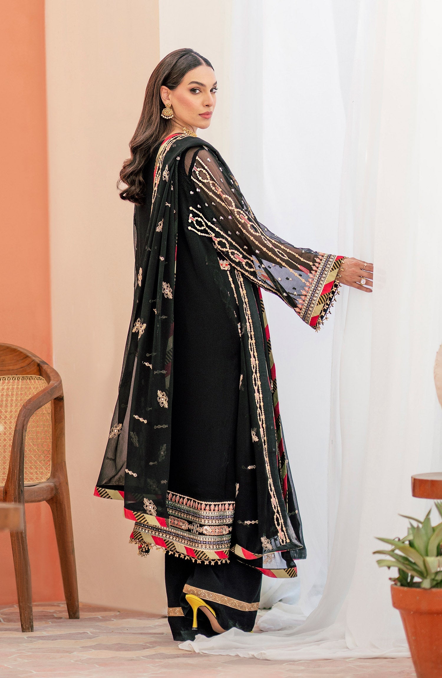 Formal Dress - Leila (SFD-0093) || Peyam || MARYUM N MARIA in UK USA UAE online kapraye.com