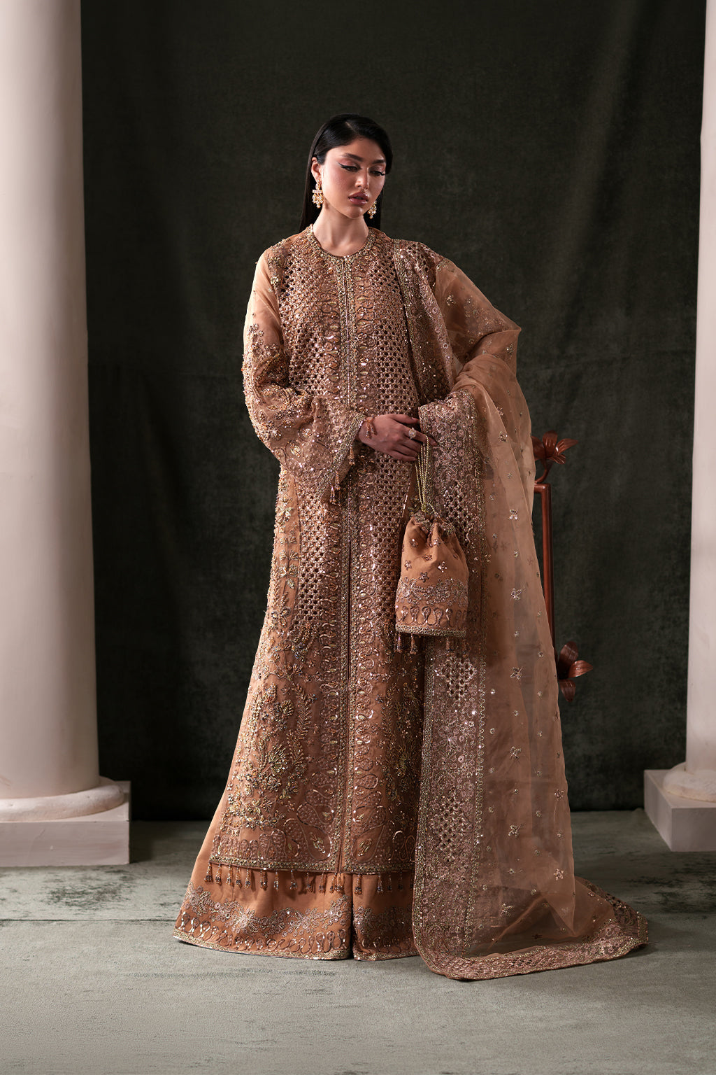 Hessonite | STARLIT JEWELS | EMAAN ADEEL in UK USA UAE online Kapraye Sale