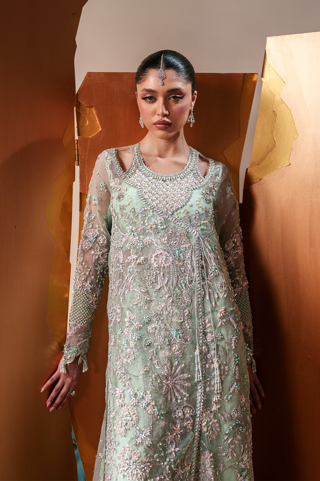 Moonstone Gleam | STARLIT JEWELS | EMAAN ADEEL in UK USA UAE online Kapraye Sale