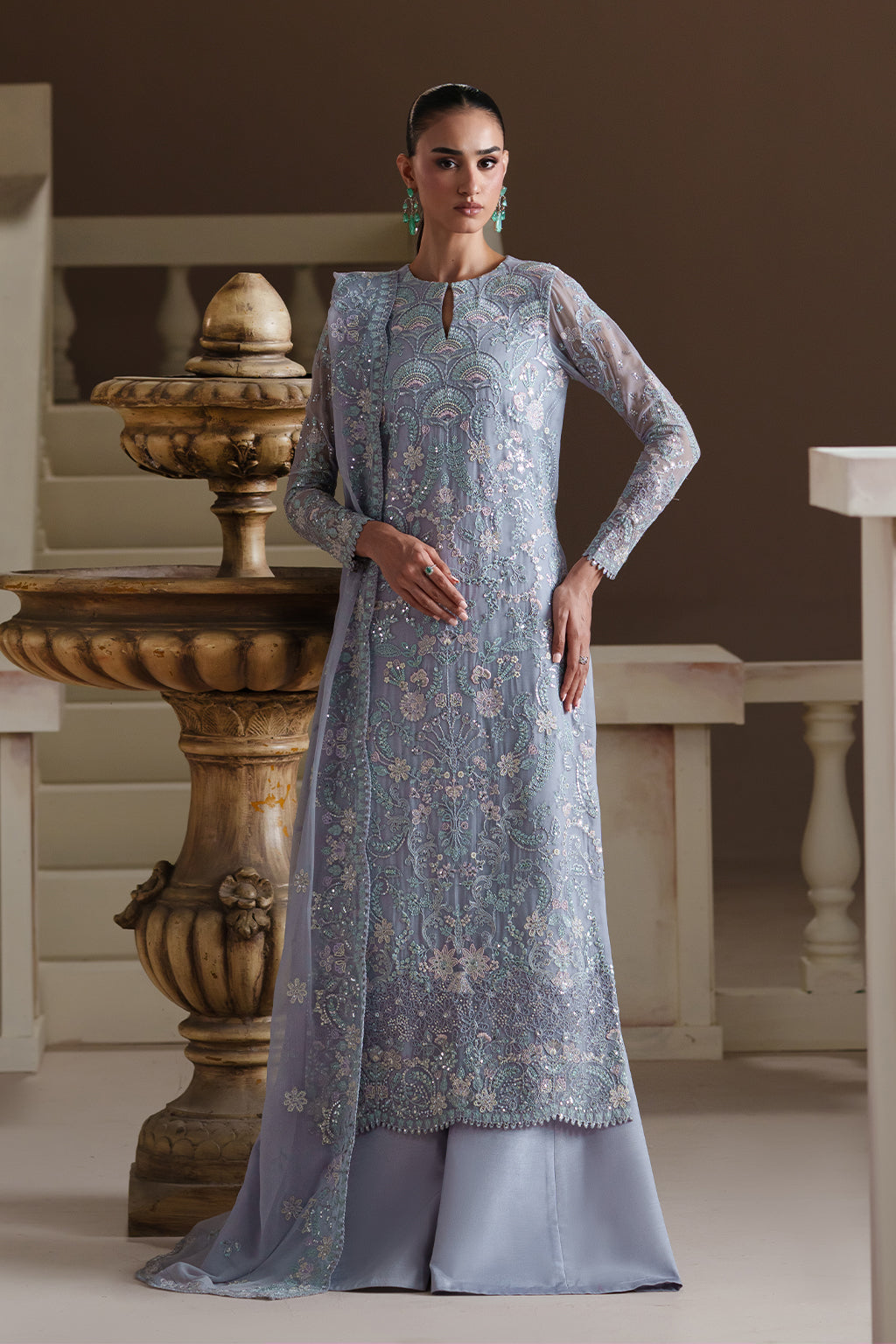 BLUE VERSE | MODERN HEIRLOOM | EMAAN ADEEL