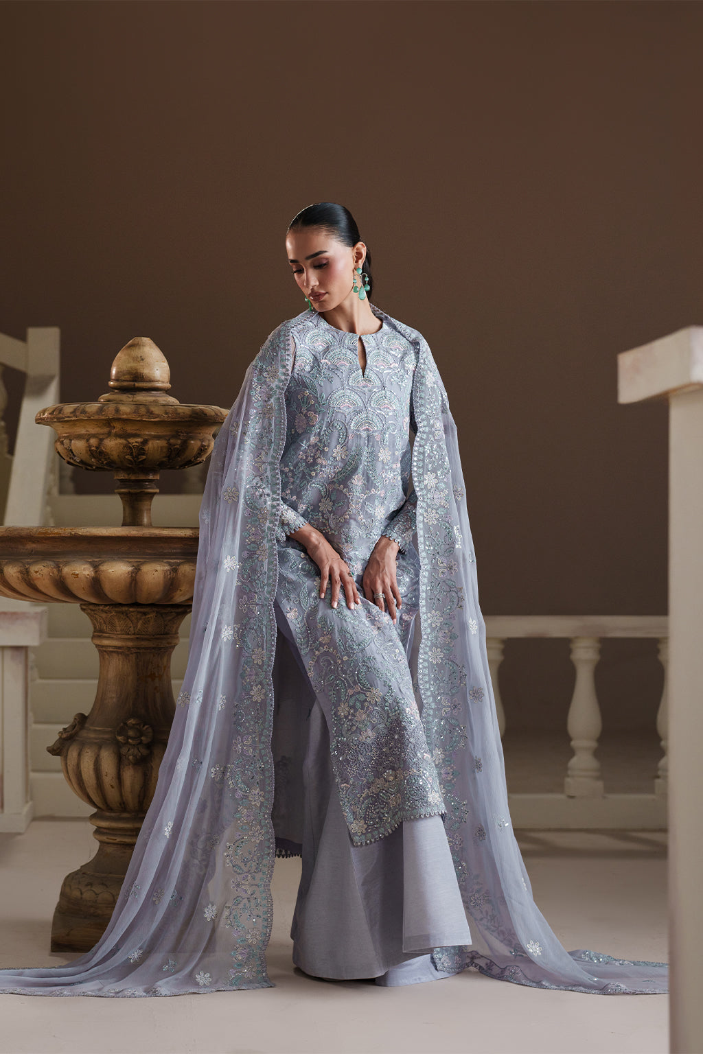 BLUE VERSE | MODERN HEIRLOOM | EMAAN ADEEL