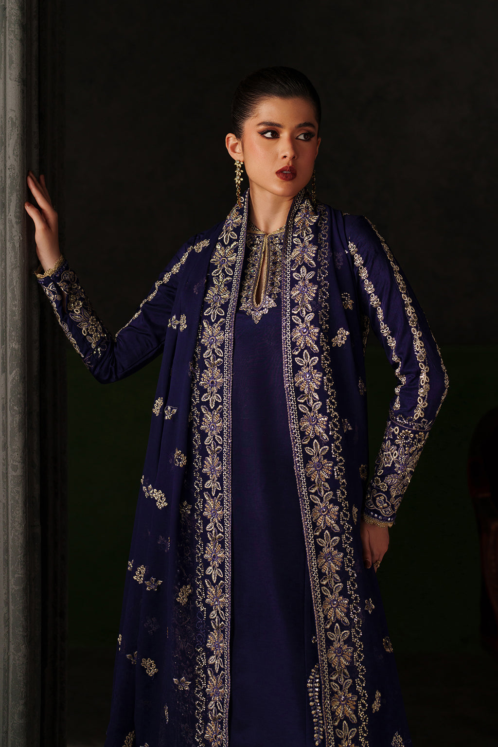 AZURE SAPPHIRE | VERVE SILK EDIT | EMAAN ADEEL
