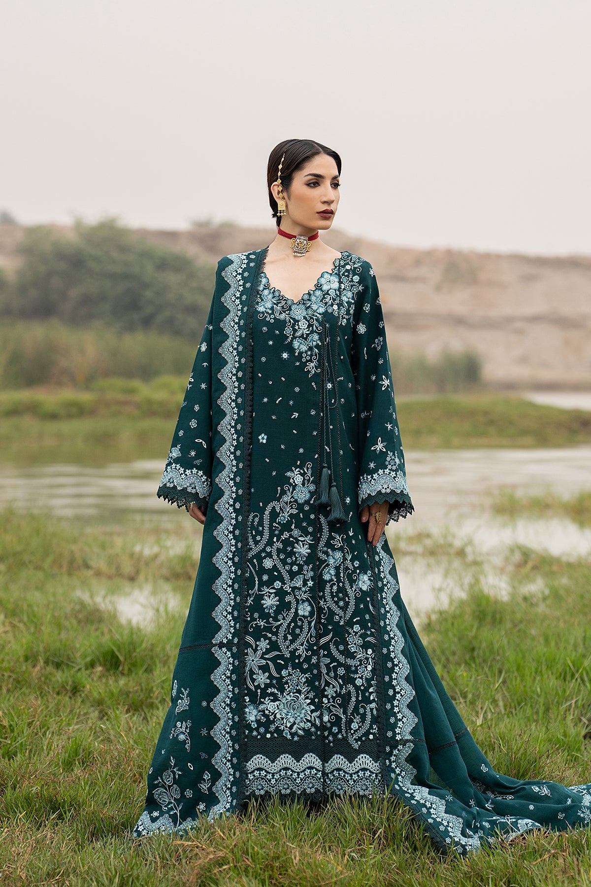 Riyasat | SUKHAN WINTER UNSTITCHED 26 | AFROZEH