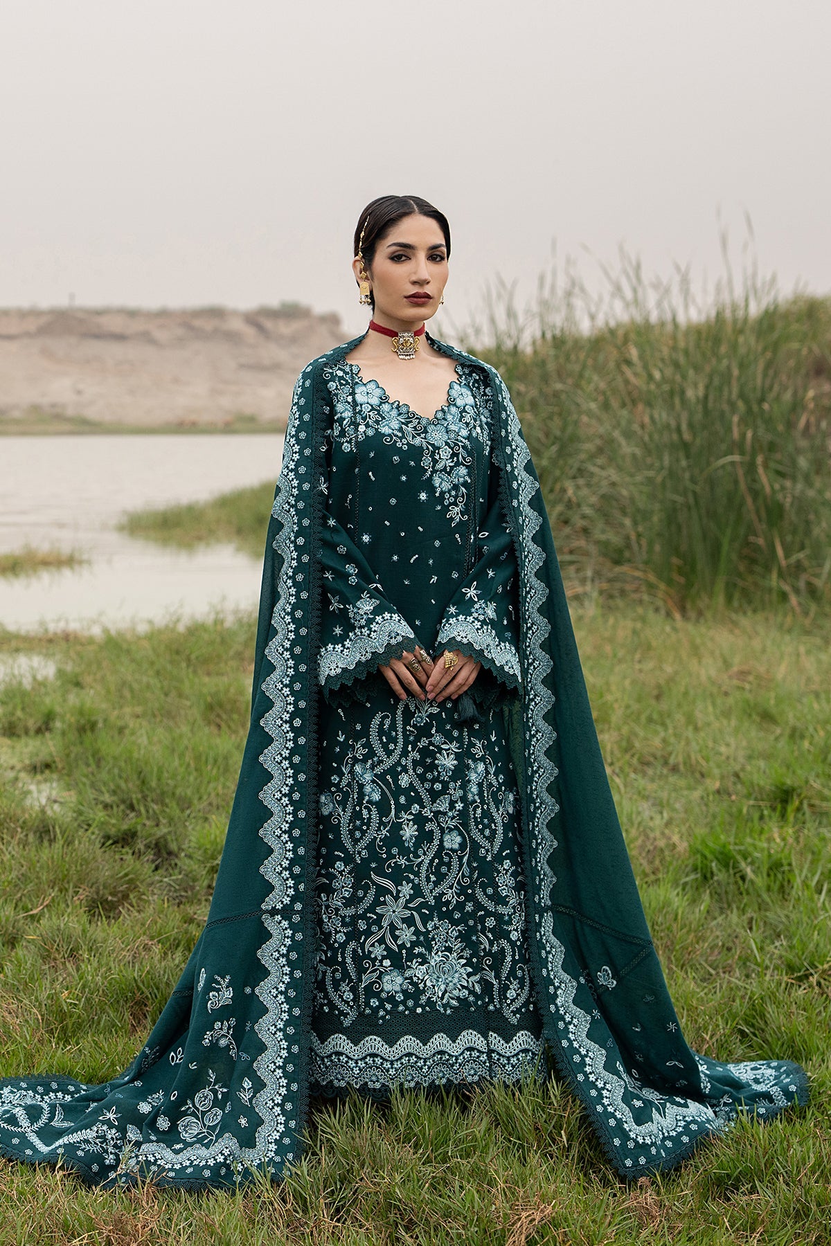 Riyasat | SUKHAN WINTER UNSTITCHED 26 | AFROZEH