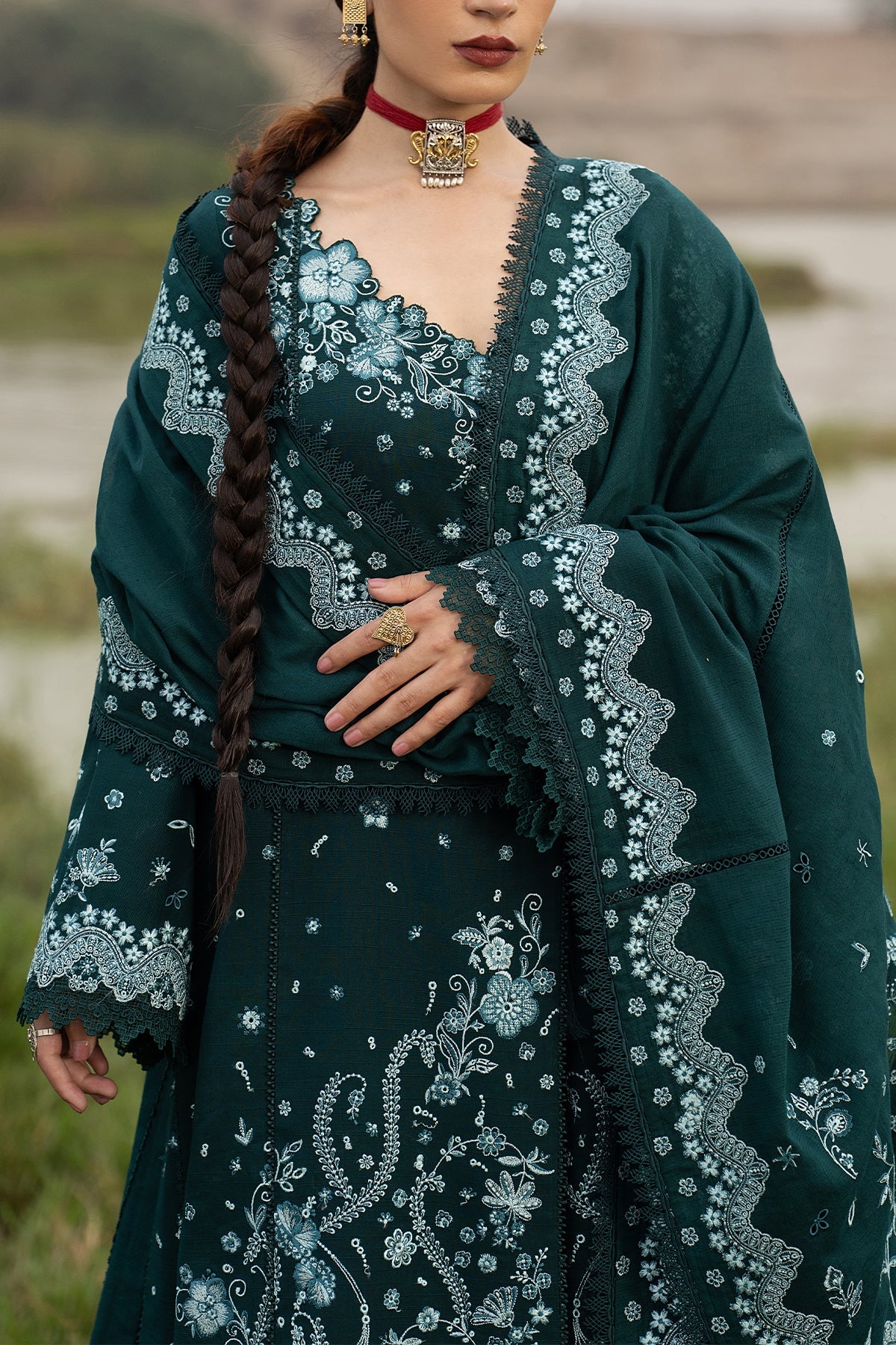 Riyasat | SUKHAN WINTER UNSTITCHED 26 | AFROZEH