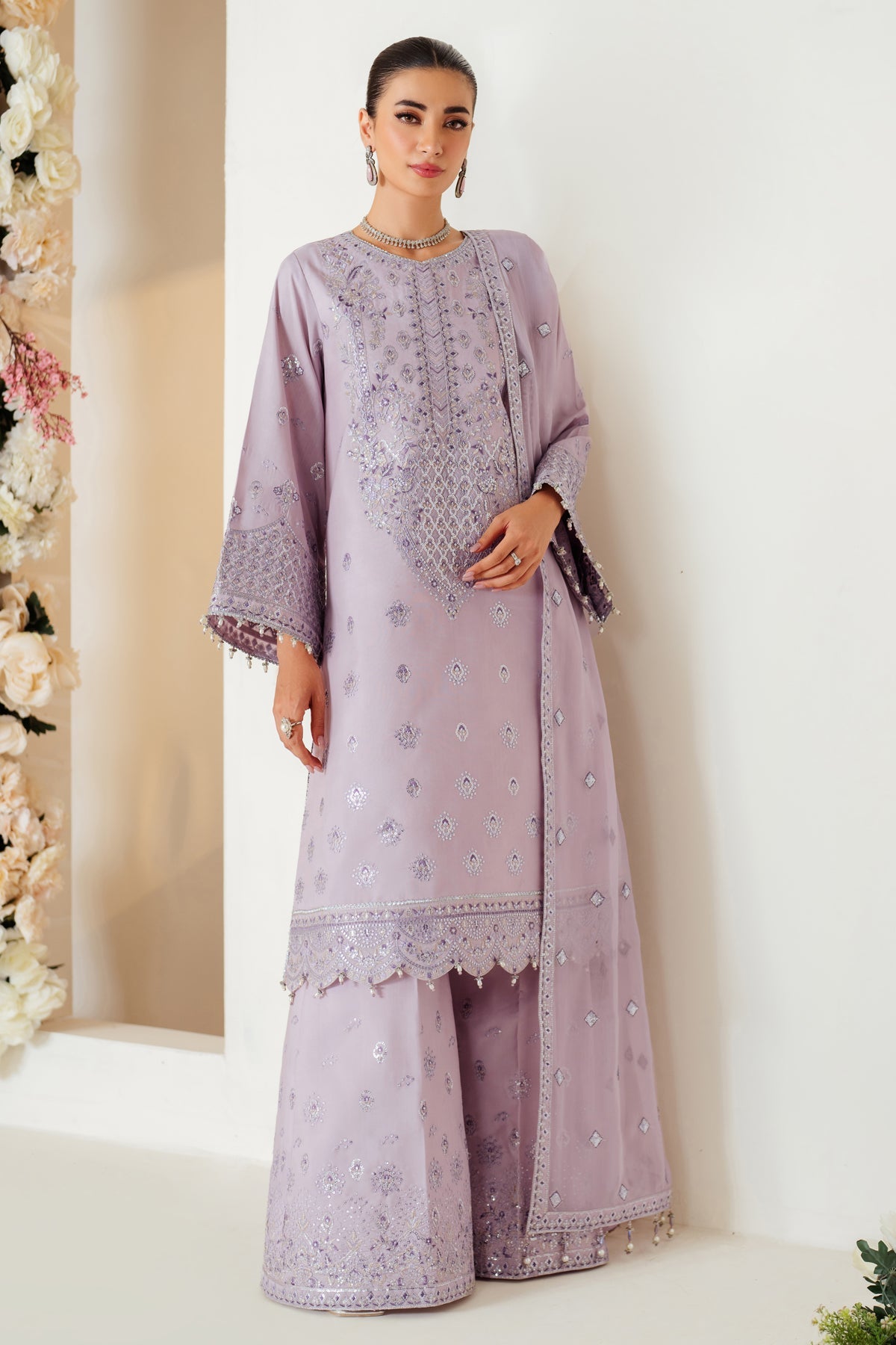 AF-RS-02-Berry | Luxe - Luxury Raw Silk | Alizeh Fashion in UK USA UAE online kapraye.com