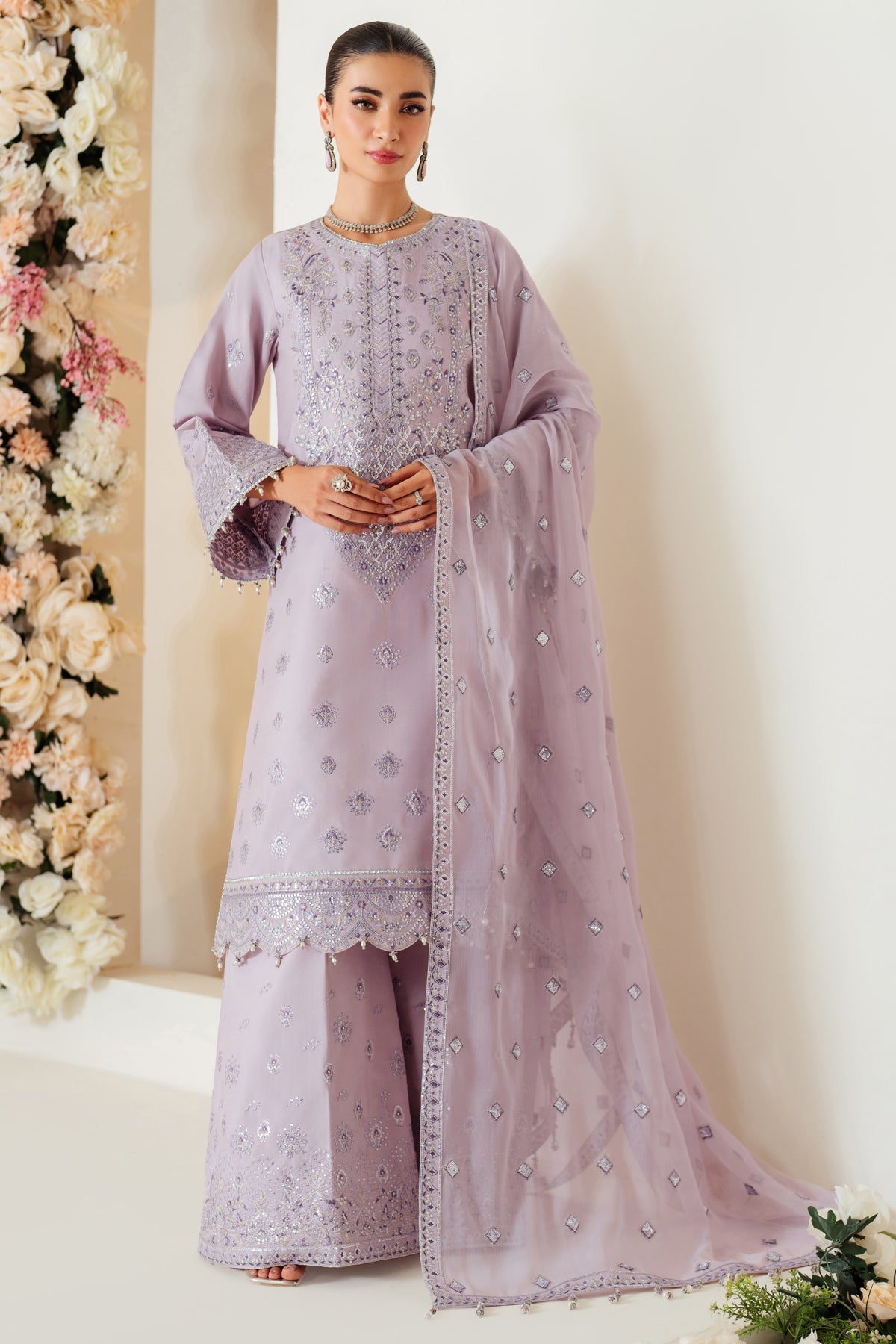 AF-RS-02-Berry | Luxe - Luxury Raw Silk | Alizeh Fashion in UK USA UAE online kapraye.com