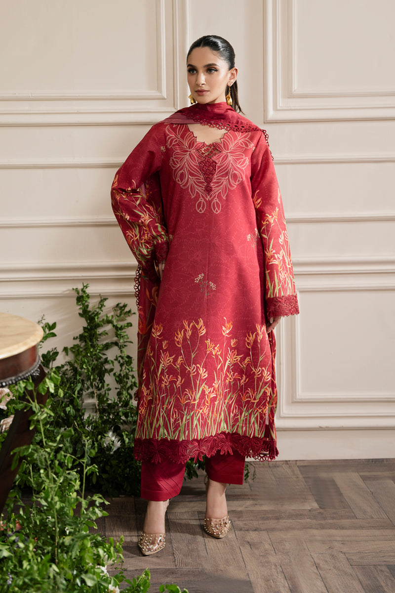 CRIMSON | LIFESTYLE EMBROIDERED EDIT '24 | RANG RASIYA