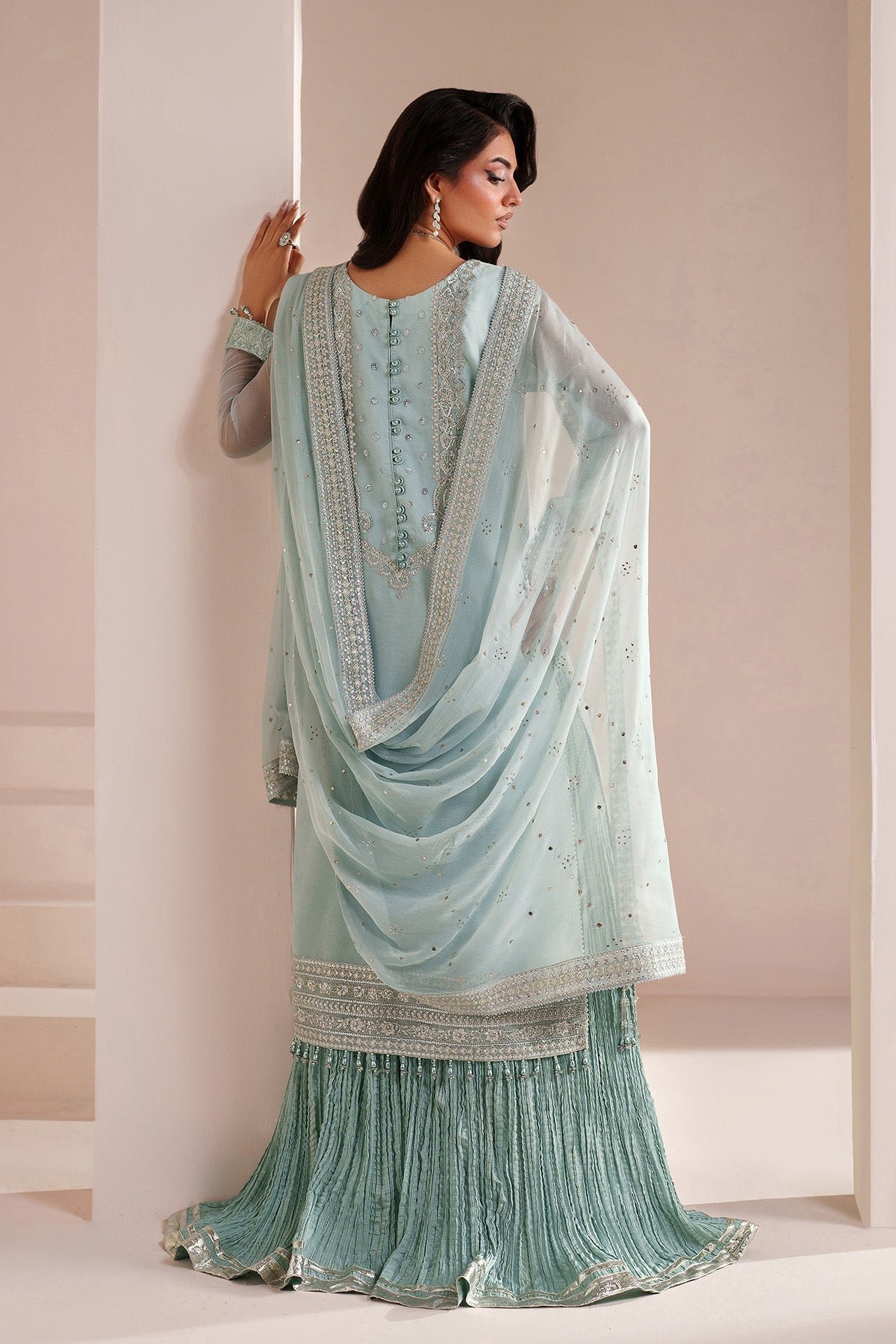 AF-BHM-4063-Azure | AYMAL Vol 3 | ALIZEH FASHION
