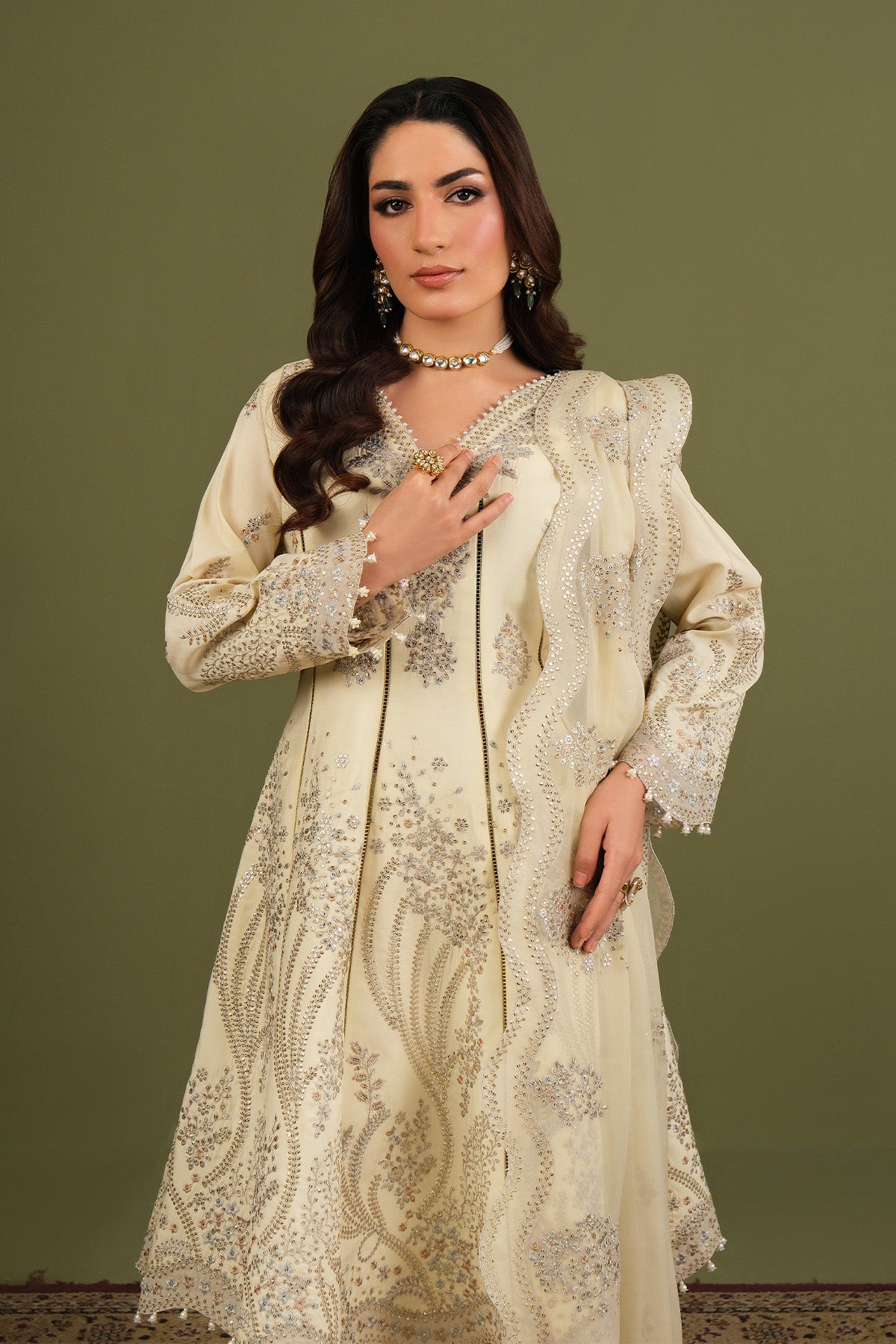 AF-RS-13-Emily | Luxe Vol 2 - Luxury Raw Silk | Alizeh Fashion