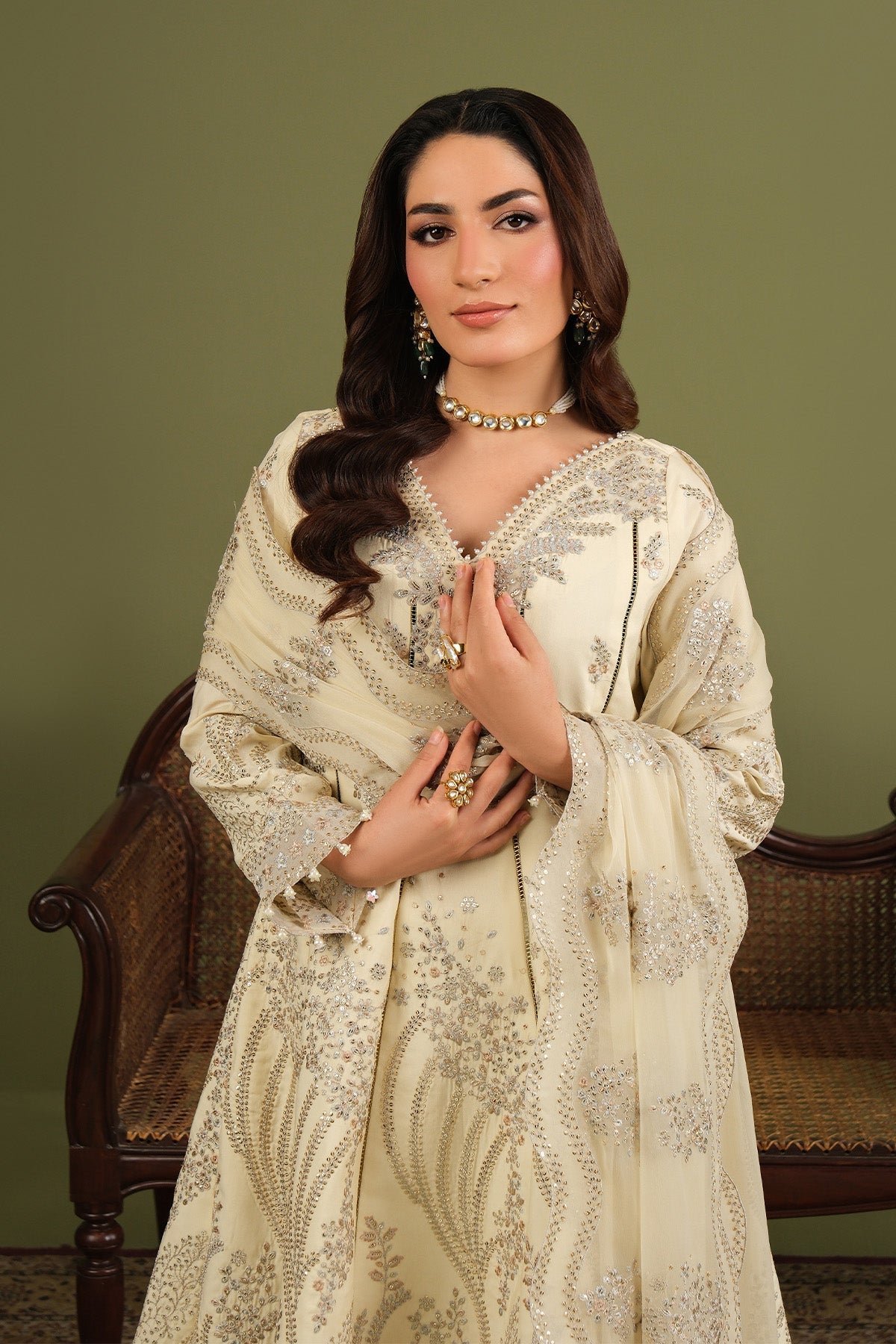 AF-RS-13-Emily | Luxe Vol 2 - Luxury Raw Silk | Alizeh Fashion