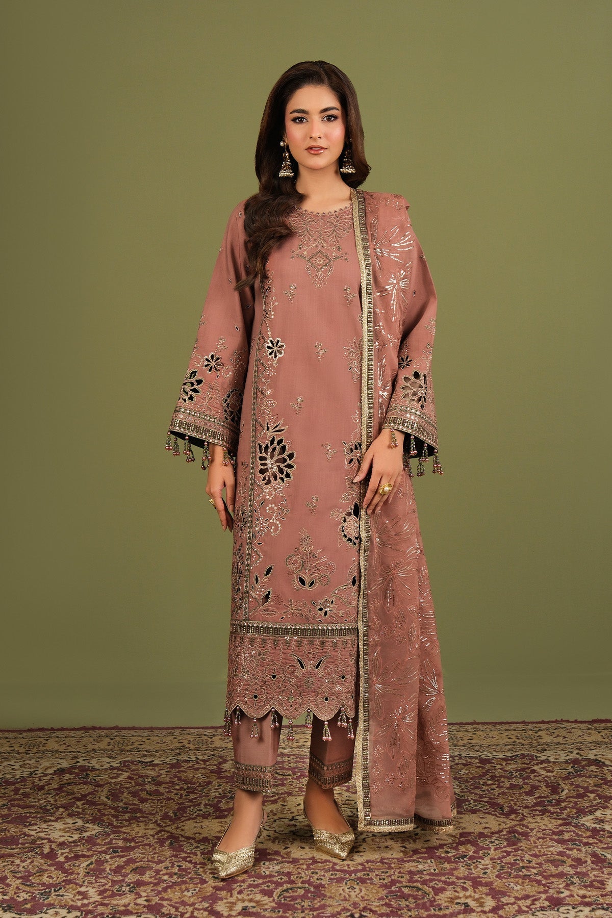 AF-RS-12-Vesper | Luxe Vol 2 - Luxury Raw Silk | Alizeh Fashion