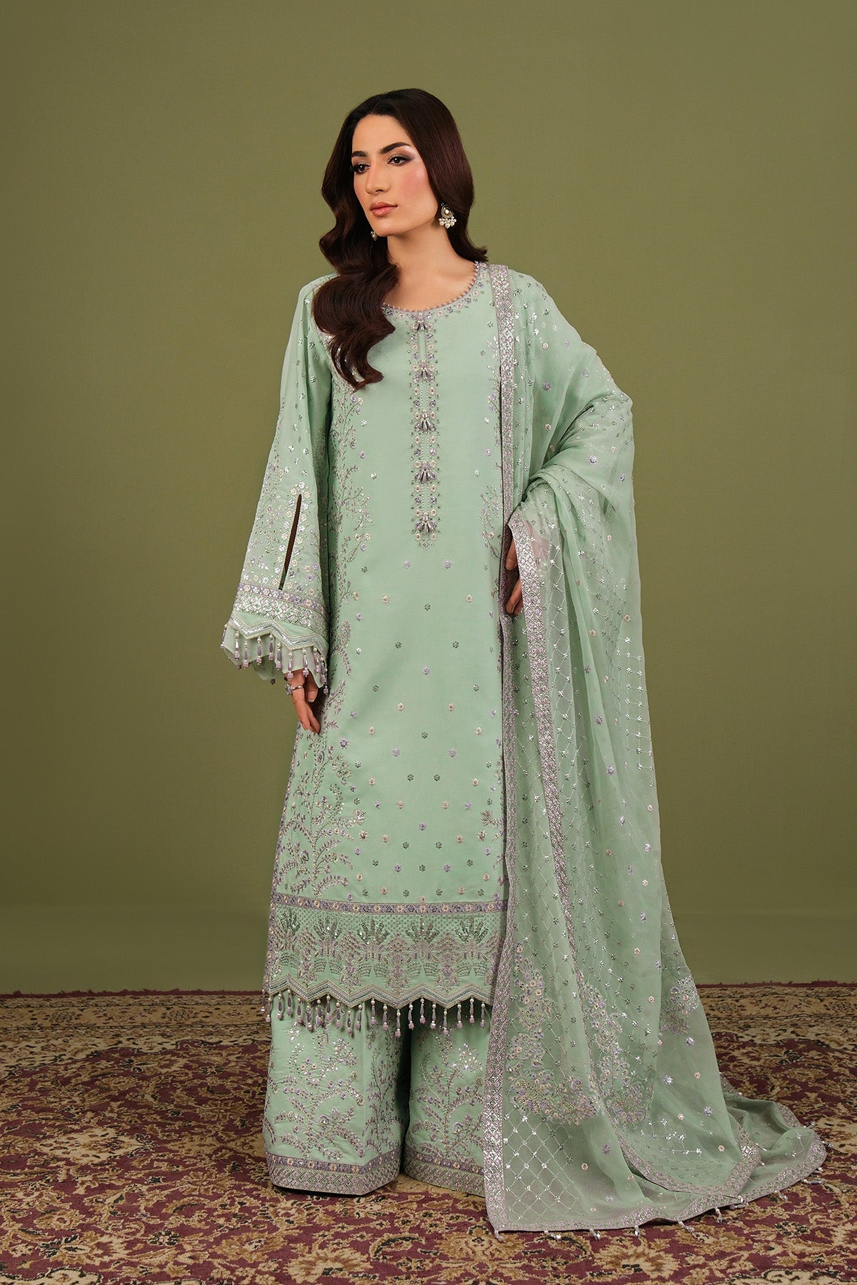 AF-RS-15-Pearly | Luxe Vol 2 - Luxury Raw Silk | Alizeh Fashion