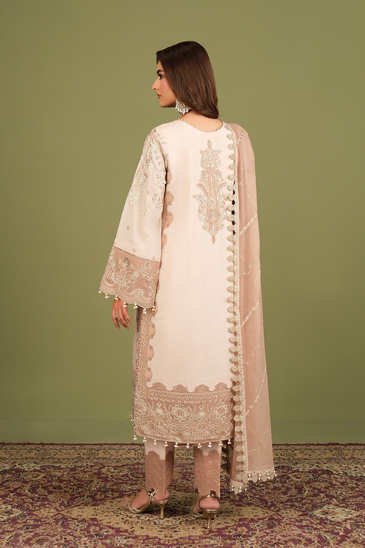AF-RS-10-Castor | Luxe Vol 2 - Luxury Raw Silk | Alizeh Fashion