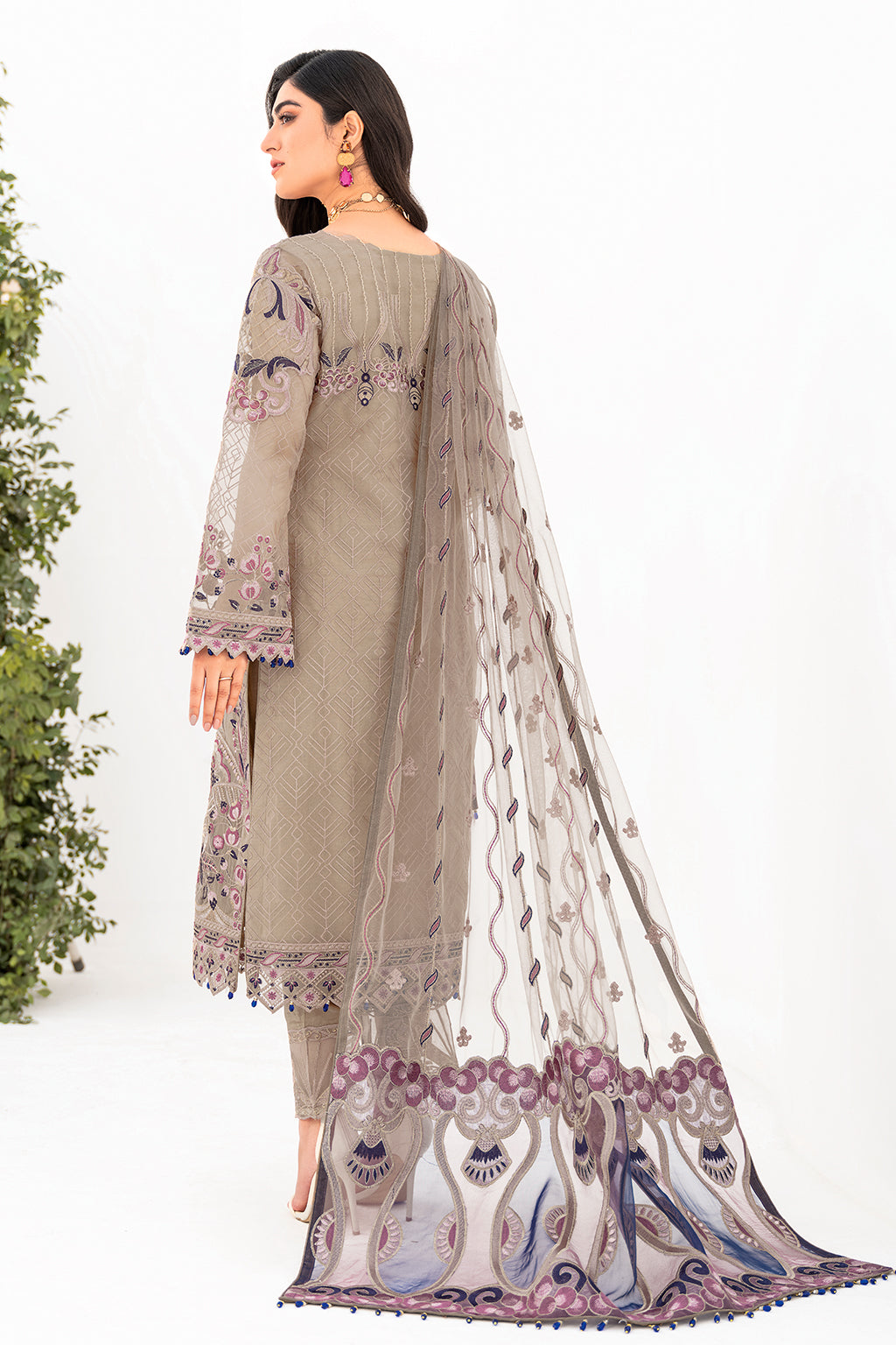 M-809 | MINHAL COLLECTION | RAMSHA in UK USA UAE online kapraye.com